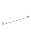 Meir 900mm Round Single Towel Rail Chrome MR01-SR90-C