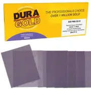 120 Grit 1/4 Sheet Size Purple Ceramic Mesh Sandpaper, Box of 16 - Hook & Loop