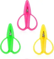 Mini Scissors, 3 Pcs Multicolor Tiny Travel Scissors Portable Small Craft Scisso