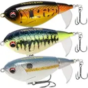 PoPobait Plopper with BKK Hooks, Top Water Fishing Lures for A-3.2",0.46oz