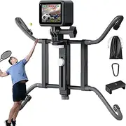 Fence Phone Mount, Flexible and Stable Holder for Recording Baseball Games, Aluminum Alloy, Stainless Steel, Softball, or Sports Practices, Coaching, and Training, Fits Most Smartphones, 40.1x11x3.4cm