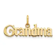 10k Yellow Gold GRANDMA Charm
