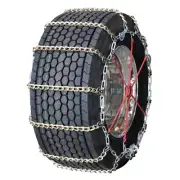 Wide Base Twisted Square Link Alloy Cam 285/75-18 Truck Tire Chains