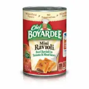 * STOCK UP SALE* CHEF BOYARDEE MINI BEEF RAVIOLI- 15 Oz Cans - FREE DELIVERY