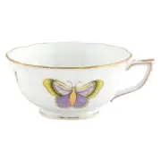 HEREND "ROYAL GARDEN" CUP & SAUCER BRAND NEW