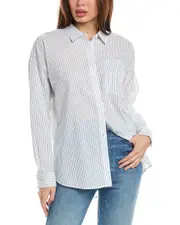 ATM Anthony Thomas Melillo Striped Shirt