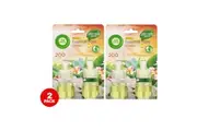 2 Pack Air Wick Pure Electric Diffuser Vanilla & Soft Cashmere Twin Refill 19ml