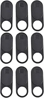 Glugahrif Webcam Cover, Webcam Cover Slider, Case for Camera, Computer, Smartphones, Tablets, Camera in Metal Ultra-Thin Hidden