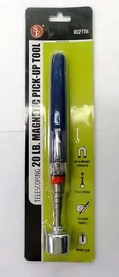 20 lb Telescoping Magnetic Pick Up Tool W/Clip