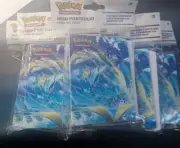 10 Pokemon TCG,Sword & Shield Silver Tempest Mini Portfolio/Sealed Booster Pack