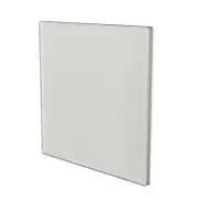 2x Fusion-Loc SQUARE ADHESIVE DISCS FOR POROUS SURFACES 2Pieces Heavy Duty