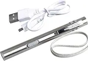 WUISOLQP Flashlight Portable LED Torch Climbing Penlight Light One Mode with Rope