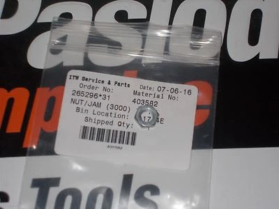 "NEW" Paslode Part # 403582 NUT/JAM (3000)