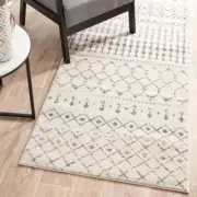 Tayanna Silver Tribal Inspired Design Modern Rug Runner - 3 Sizes **NEW**