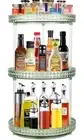 3 Tier Lazy Susan Turntable Organizer 9.25” Rotating Spice Rack For Kitchen