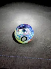 Blue dream #2 new for 2024 handmade borosilicate glass marble.Dr Sawfish.