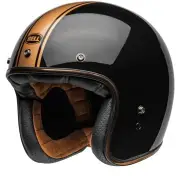 Custom 500 Rally Black Bronze Jet Helmet