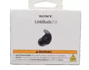 Sony LinkBuds Fit True Wireless Noise Canceling Earbuds - Black NEW FREE SHIP