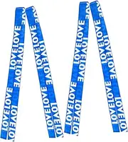 Generic Helmet Tassels Streamers for Scooter Bike Helmets Easy to Install Decorative Ribbons Durable Reusable Fun Accessories for Teenagers