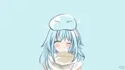 Anime boys tensei shitara slime datta ken rimuru tempest Play Gaming Mat Desk