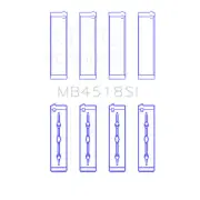 King Main Bearing Set MB4518SI; SI-Series Standard for 11-22 Chrysler 3.6L (for: Chrysler)