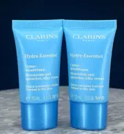 Clarins Hydra Essentiel Moisturizer-0.5 oz (Lot of 2)-NEW & BOXLESS