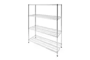 Modular Wire Storage Shelf 1500 x 350 x 1800mm Steel Shelving