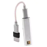 TYPE C to 3.5MM DSD256 for Android Headphone Amplifier Adapter DAC Portable USB