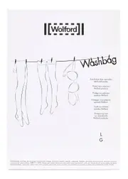 Wolford White net Washbag - L L