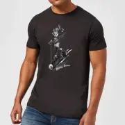 DC Comics Batman Harley Quinn Gotham T-Shirt in Black