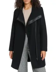 [Marcs] Josie Felted Wool Coat in Black