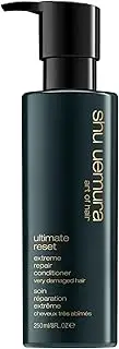 Shu Uemura, Ultimate Reset, Extreme Repair Conditioner, For Damaged and Structured Hair, With Japanese Rice Extract, Repair of Hair Fibre and Protection Against Hair Breakage, 250 ml