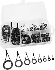 GARENDE 75x Fishing Rod Guides Set Parts for Saltwater Fishing Rod Fishing Casting