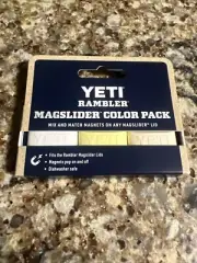 Yeti Rambler Magslider Daybreak Yellow Trio Magnets 3pk