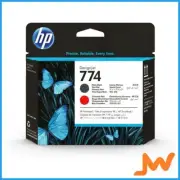 HP 774 Original Black, Chromatic Red Printhead