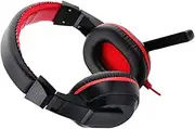 CHICAMPERA Adjustable Gaming Headphones with Mic Comfortable Stereo Headset for Pc and Laptop Noise-canceling Design for Gaming Sessions