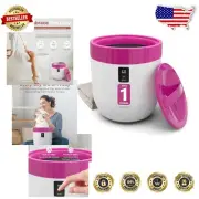 Luxury Pink Towel Warmer Bucket with Custom Fragrance - Spa Experience at Home
