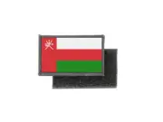 Flag patch printed badge country oman