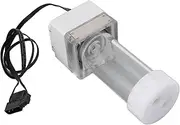 CPU Cooler, Water Cooling Pump, 30 Mesh Filter Mesh Sine Wave Drive 125ml Capacity G1/4 Water Pump Quiet Working for Water Cooling System (White)