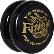 [Yomega] Fireball YoYo -HIGH Performance Responsive Transaxle Yoyo, Great for String Tricks for Advance Players to Perform Like Pros + Extra 2 yo yo Strings & 3 Month Warranty (Black/Gold)