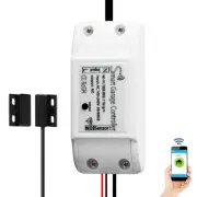 Smart WiFi Garage Door Opener Remote Controller, Smartphone App Control, Comp...