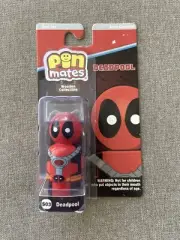 Marvel Deadpool Masked Wooden Pin Mate Figure - S03 - New