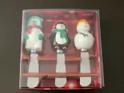 St. Nicholas Square North Pole Set of 3 Spreaders (NEW) PSJ