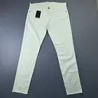 Current Elliott Jeans Women’s 30 Jade Green The Roller Relaxed Crop Hem NWT