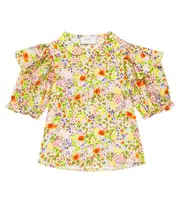[Paade Mode] Paade Mode Meadow floral cotton blouse Y 10 multicoloured