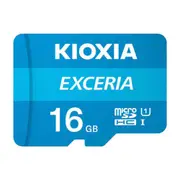 Kioxia Exceria 16GB Micro SD Memory Card with Adaptor 100 MB/s Blue