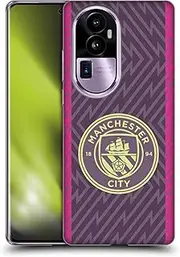 Head Case Designs Officially Licensed Manchester City Man City FC Home Goalkeeper 2023/24 Badge Kit Soft Gel Case Compatible with Oppo Reno10 Pro+