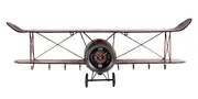 By Dezign - Biplane Red - Clocks