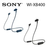 在飛比找Yahoo奇摩購物中心優惠-SONY WI-XB400 無線藍牙 頸掛入耳式耳機 15H