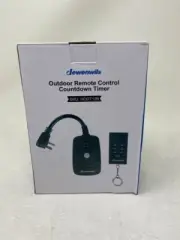 Dewenwils Outdoor Remote Control Countdown Timer New Open Box